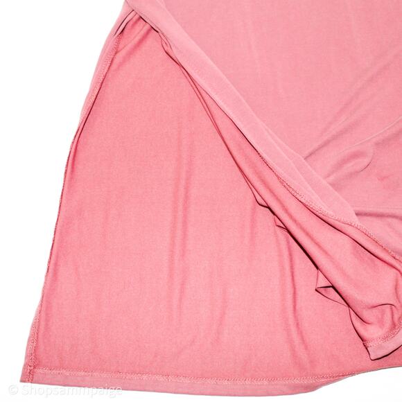 UO Bilboa Cupro Side-Slit Slip Dress Maroon M NWT - Picture 11 of 11